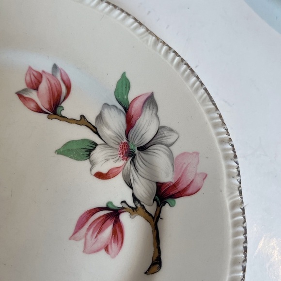 Homer Laughlin Dogwood Liberty Dessert/Bread & Butter Plates Set of 4 - Picture 8 of 15